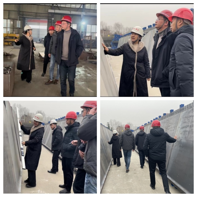 歡迎洛陽(yáng)客戶到鄭州鋼模板廠家參觀考察